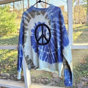 NWT Spiritual Gangster Alpaca Blend Peace Sweater